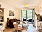 Wohnzimmer - Ferienwohnung Urlaubsanker 3 Villa Sofie Binz - Top-Hundeurlaub