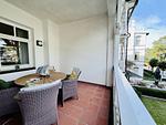 Balkon - Ferienwohnung Strandlust in der Villa Seeadler Binz - Top-Hundeurlaub