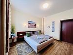 Schlafzimmer - Ferienwohnung Strandlust in der Villa Seeadler Binz - Top-Hundeurlaub