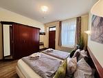 Schlafzimmer - Ferienwohnung Strandlust in der Villa Seeadler Binz - Top-Hundeurlaub