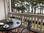 Balkon - Ferienwohnung Ostseeblick in der Villa Seeadler Binz - Top-Hundeurlaub