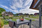Terrasse - Ferienhaus Boddenlust 24 Feriendorf Klein Stresow Rügen - Top-Hundeurlaub