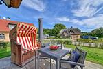 Terrasse - Ferienhaus Boddenlust 24 Feriendorf Klein Stresow Rügen - Top-Hundeurlaub