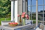 Terrasse - Ferienhaus Svantevit 31 Feriendorf Klein Stresow Rügen - Top-Hundeurlaub