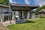 Terrasse - Ferienhaus Frische Brise 33 Feriendorf Klein Stresow Rügen - Top-Hundeurlaub