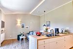 Küche / Küchenzeile - Ferienhaus Frische Brise 33 Feriendorf Klein Stresow Rügen - Top-Hundeurlaub