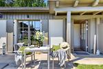 Terrasse - Ferienhaus Frische Brise 33 Feriendorf Klein Stresow Rügen - Top-Hundeurlaub