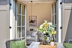 Terrasse - Ferienhaus Frische Brise 33 Feriendorf Klein Stresow Rügen - Top-Hundeurlaub