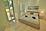 Schlafzimmer - Ferienwohnung Strandlounge in den Parkvillen Binz - Top-Hundeurlaub
