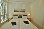 Schlafzimmer - Ferienwohnung Strandlounge in den Parkvillen Binz - Top-Hundeurlaub