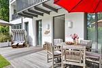 Terrasse - Ferienwohnung Strandlounge in den Parkvillen Binz - Top-Hundeurlaub