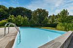 Poolblick - Ferienwohnung Strandlounge in den Parkvillen Binz - Top-Hundeurlaub