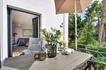 Balkon - Ferienwohnung Lotsenbude 9 Villa Sofie Binz - Top-Hundeurlaub