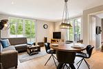 Wohnzimmer - Ferienwohnung Lotsenbude 9 Villa Sofie Binz - Top-Hundeurlaub