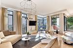 Wohnzimmer - Ferienwohnung Luxus Apartment MeerFreude Sellin - Top-Hundeurlaub