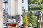 Balkon - Ferienwohnung Luxus Apartment MeerFreude Sellin - Top-Hundeurlaub