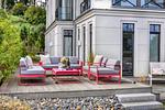 Terrasse - Ferienwohnung Luxus Apartment MeerFreude Sellin - Top-Hundeurlaub