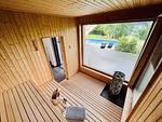 Sauna - Ferienwohnung Fürst Malte Loft I Design & Pool Putbus - Top-Hundeurlaub
