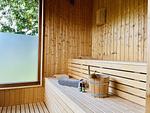 Sauna - Ferienwohnung Fürst Malte Loft I Design & Pool Putbus - Top-Hundeurlaub
