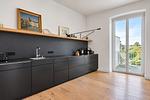 Küche / Küchenzeile - Ferienwohnung Fürst Malte Loft I Design & Pool Putbus - Top-Hundeurlaub
