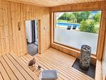 Sauna - Ferienwohnung Fürst Malte Loft I Design & Pool Putbus - Top-Hundeurlaub