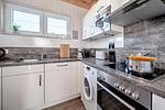 Küche / Küchenzeile - Ferienhaus Küstenkind Olpenitz - Top-Hundeurlaub