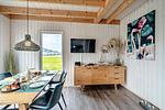 Wohnzimmer - Ferienhaus Küstenkind Olpenitz - Top-Hundeurlaub