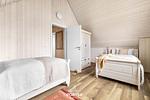Schlafzimmer - Ferienhaus Lachmöwe Olpenitz - Top-Hundeurlaub