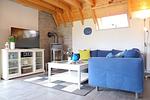 Wohnzimmer - Ferienhaus Zimmers-Nordseehaus - Top-Hundeurlaub