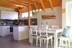 Küche / Küchenzeile - Ferienhaus Zimmers-Nordseehaus - Top-Hundeurlaub