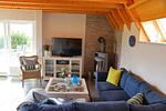Wohnzimmer - Ferienhaus Zimmers-Nordseehaus - Top-Hundeurlaub