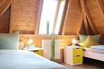 Schlafzimmer - Ferienhaus Zimmers-Nordseehaus - Top-Hundeurlaub