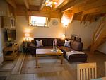 Wohnzimmer - Ferienhaus Antje - Top-Hundeurlaub
