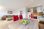 Wohnzimmer - Doppelhaus Lütt Wisch Hus - Top-Hundeurlaub