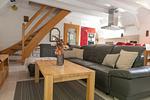 Wohnzimmer - Ferienhaus  Knechtsand 28 - Top-Hundeurlaub