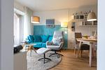 Wohnzimmer - Ferienwohnung "Ahoi" Lilli Marleen 9-1-2 EG - Top-Hundeurlaub