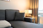 Wohnzimmer - Meeresblick - Top-Hundeurlaub