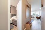 Schlafzimmer - Meeresblick - Top-Hundeurlaub