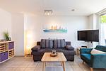 Wohn-/ Essbereich - Ferienwohnung Ankerlicht - Top-Hundeurlaub