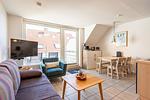Wohn-/ Essbereich - Ferienwohnung Ankerlicht - Top-Hundeurlaub