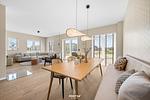 Wohnzimmer - Ferienhaus Buhne JoLi List auf Sylt - Top-Hundeurlaub