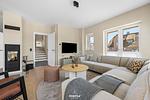 Wohnzimmer - Ferienhaus Buhne JoLi List auf Sylt - Top-Hundeurlaub