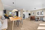 Wohnzimmer - Ferienhaus Buhne JoLi List auf Sylt - Top-Hundeurlaub