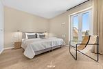 Schlafzimmer - Ferienhaus Buhne JoLi List auf Sylt - Top-Hundeurlaub