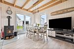 Wohnzimmer - Ferienhaus Meer & Mehr II - Top-Hundeurlaub