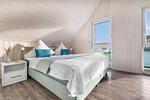 Schlafzimmer - Ferienhaus Huus Luv Olpenitz - Top-Hundeurlaub