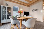 Wohnzimmer - Ferienhaus Huus Luv Olpenitz - Top-Hundeurlaub