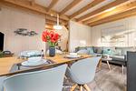 Wohnzimmer - Ferienhaus Huus Luv Olpenitz - Top-Hundeurlaub