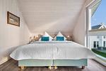 Schlafzimmer - Ferienhaus Huus Luv Olpenitz - Top-Hundeurlaub