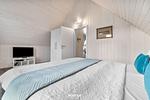 Schlafzimmer - Ferienhaus Huus Luv Olpenitz - Top-Hundeurlaub
